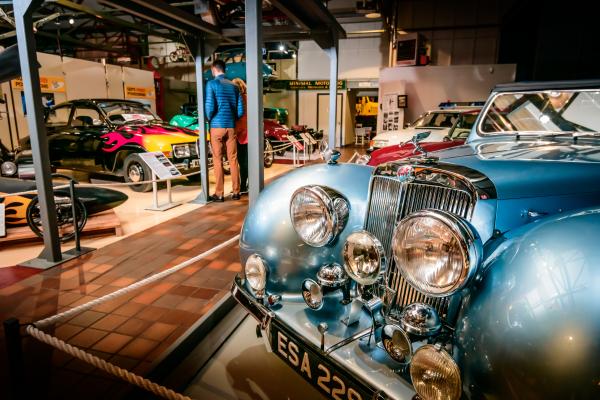 Grampian Transport Museum exhibition of classic cars 