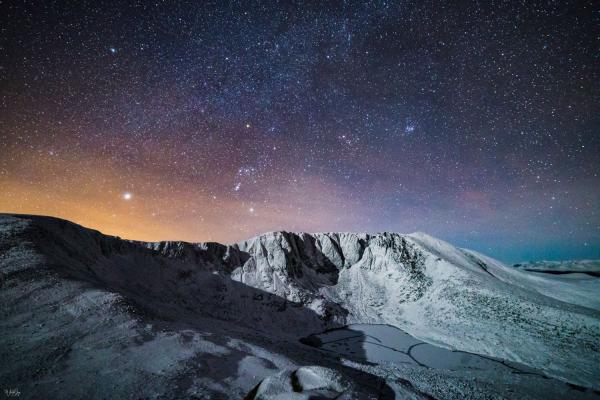 Moonlight over Lochnagar 