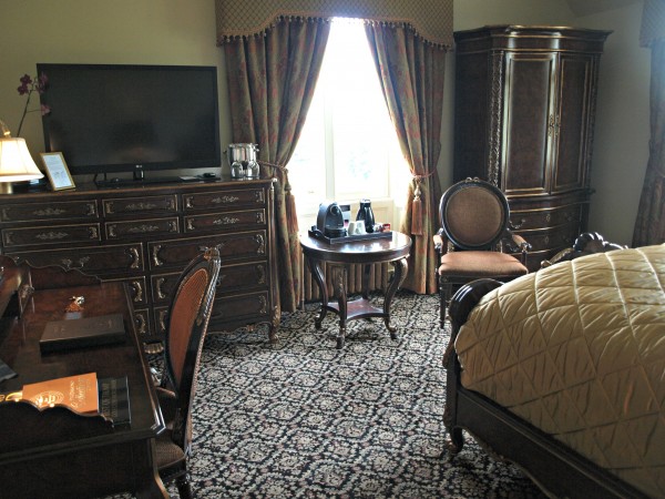 Our bedroom at Macleod House, Trump Golf Scotland