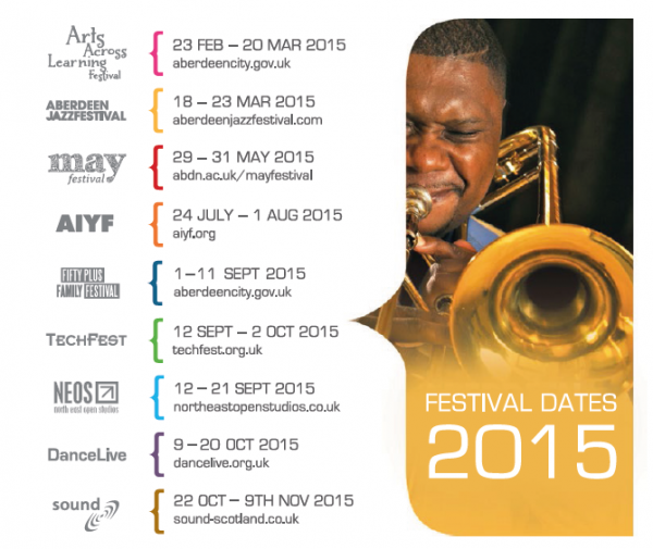 Aberdeen Festivals dates for your diary